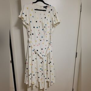 Polka Dot Midi Dress